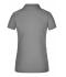 Femme Polo piqué femme stretch Gris-moyen 7419
