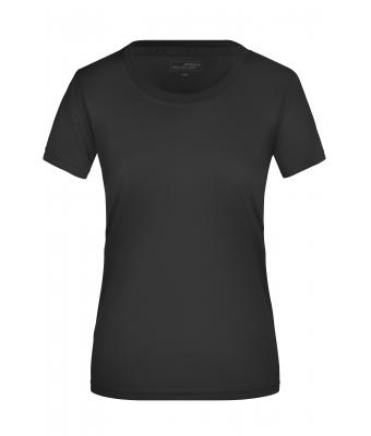 Femme T-shirt respirant femme Noir 8022