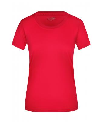 Femme T-shirt respirant femme Rouge 8022