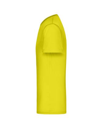 Homme T-shirt respirant homme Jaune 7922