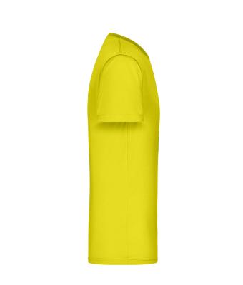 Homme T-shirt respirant homme Jaune 7922