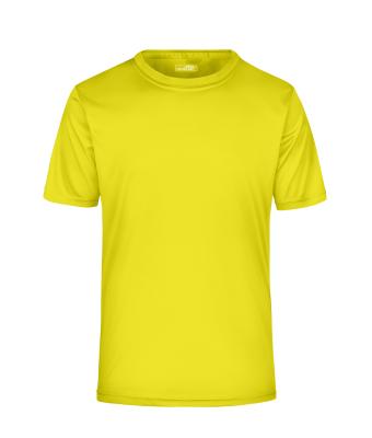 Homme T-shirt respirant homme Jaune 7922