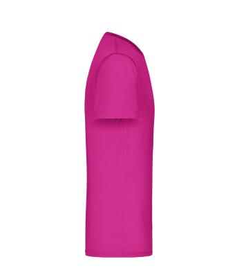 Homme T-shirt respirant homme Rose-vif 7922