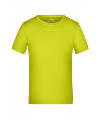 Enfant T-shirt respirant enfant Jaune-acide 8451