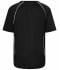 Unisexe Maillot polyester 135 g/m² homme Noir/blanc 7454