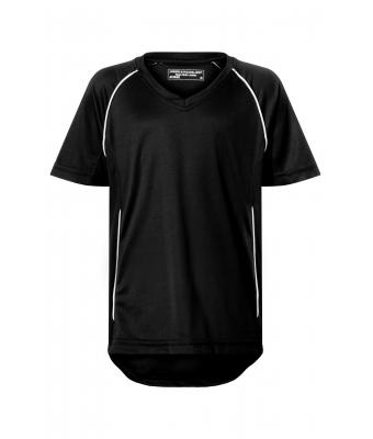 Unisexe Maillot polyester 135 g/m² homme Noir/blanc 7454