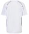 Unisexe Maillot polyester 135 g/m² homme Blanc/noir 7454