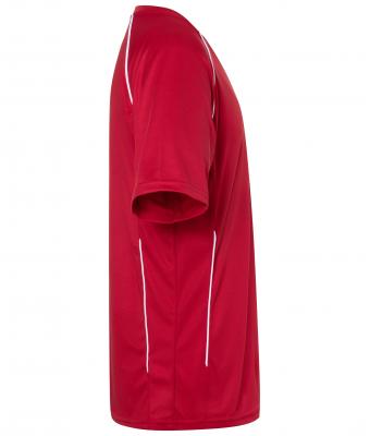 Unisex Team Shirt Red/white 7454