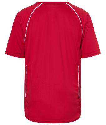 Unisex Team Shirt Red/white 7454