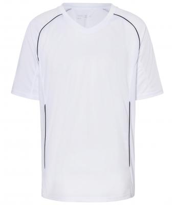 Unisex Team Shirt White/black 7454