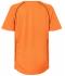 Enfant Maillot polyester enfant manches courtes Orange/noir 7455