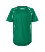 Kinder Team Shirt Junior Green/white 7455
