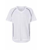 Kinder Team Shirt Junior White/black 7455