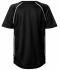 Kinderen Team Shirt Junior Zwart/wit 7455