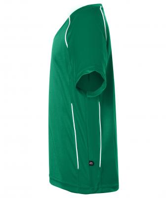 Kinderen Team Shirt Junior Groen/wit 7455