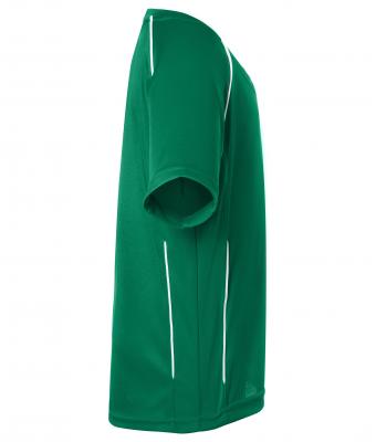 Kinderen Team Shirt Junior Groen/wit 7455