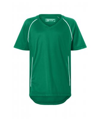 Kinderen Team Shirt Junior Groen/wit 7455