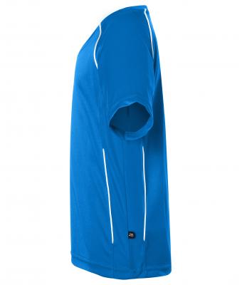 Kinderen Team Shirt Junior Royal/wit 7455