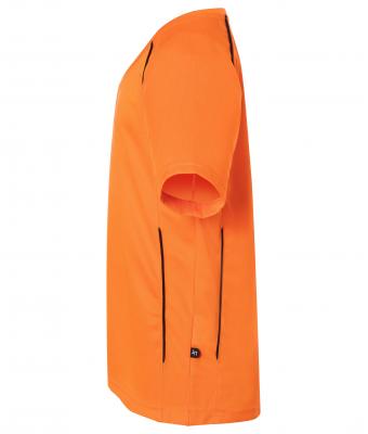 Kinderen Team Shirt Junior Oranje/zwart 7455