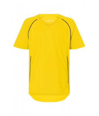 Kinderen Team Shirt Junior Geel/zwart 7455