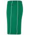 Unisex Basic Team Shorts Green/white 7456