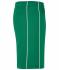 Unisex Basic Team Shorts Green/white 7456