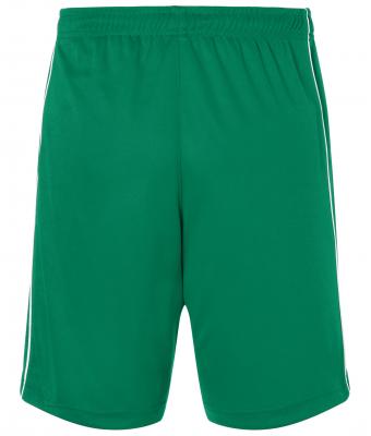 Unisex Basic Team Shorts Green/white 7456