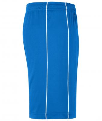 Unisex Basic Team Shorts Royal/white 7456