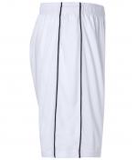 Unisex Basic Team Shorts White/black 7456