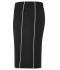 Unisex Basic Team Shorts Zwart/wit 7456