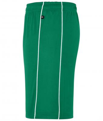 Unisex Basic Team Shorts Groen/wit 7456