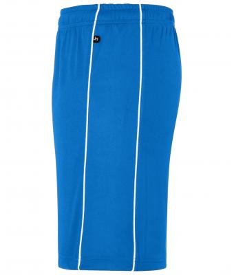 Unisex Basic Team Shorts Royal/wit 7456