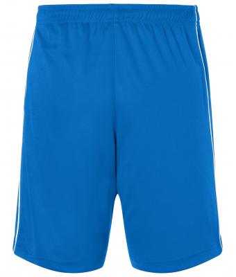 Unisex Basic Team Shorts Royal/wit 7456