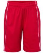 Kinder Basic Team Shorts Junior Red/white 7457