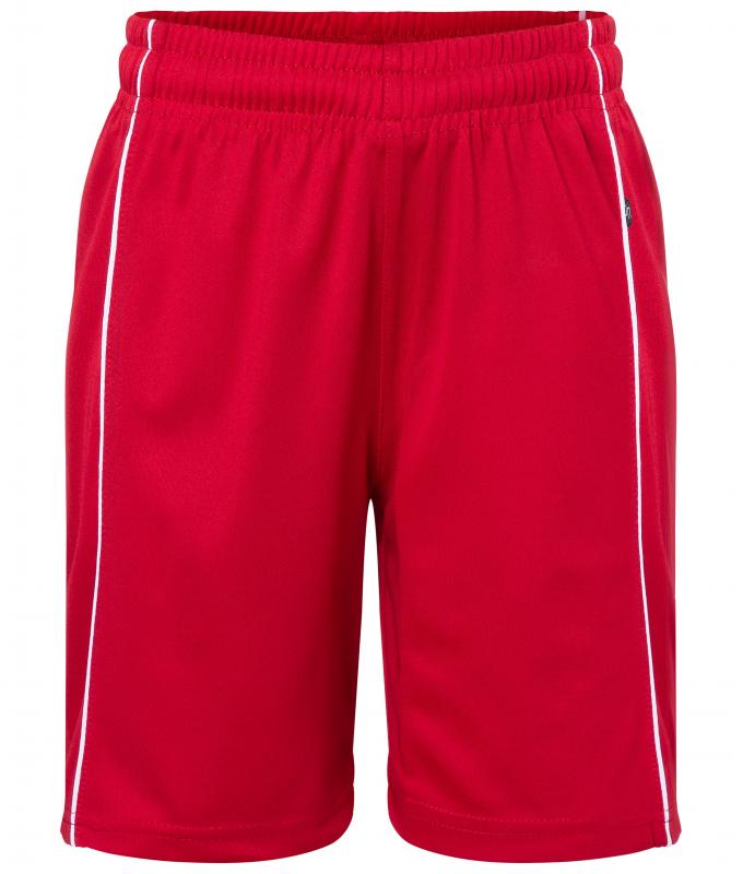 Kinder Basic Team Shorts Junior Red/white 7457
