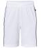 Kinder Basic Team Shorts Junior White/black 7457