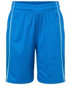 Kids Basic Team Shorts Junior Royal/white 7457
