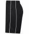 Kinderen Basic Team Shorts Junior Zwart/wit 7457