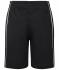 Kinderen Basic Team Shorts Junior Zwart/wit 7457