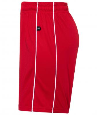 Enfant Short d’entraînement enfant Rouge/blanc 7457