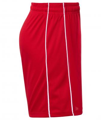 Enfant Short d’entraînement enfant Rouge/blanc 7457