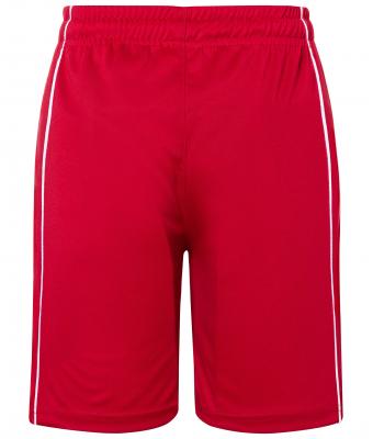 Enfant Short d’entraînement enfant Rouge/blanc 7457