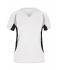 Damen Ladies' Running-T White/black 7460