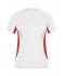 Dames Ladies' Running-T Wit/rood 7460