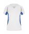 Dames Ladies' Running-T Wit/royal 7460
