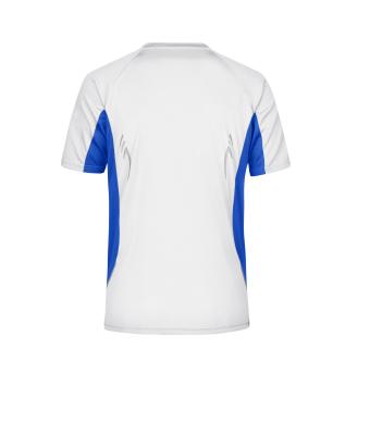 Heren Men's Running-T Wit/royal 7461