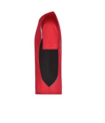 Heren Men's Running-T Rood/zwart 7461