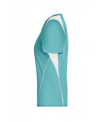 Damen Ladies' Running-T Mint/white 7466