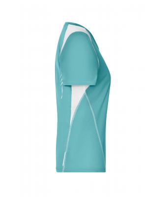 Damen Ladies' Running-T Mint/white 7466