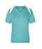 Damen Ladies' Running-T Mint/white 7466